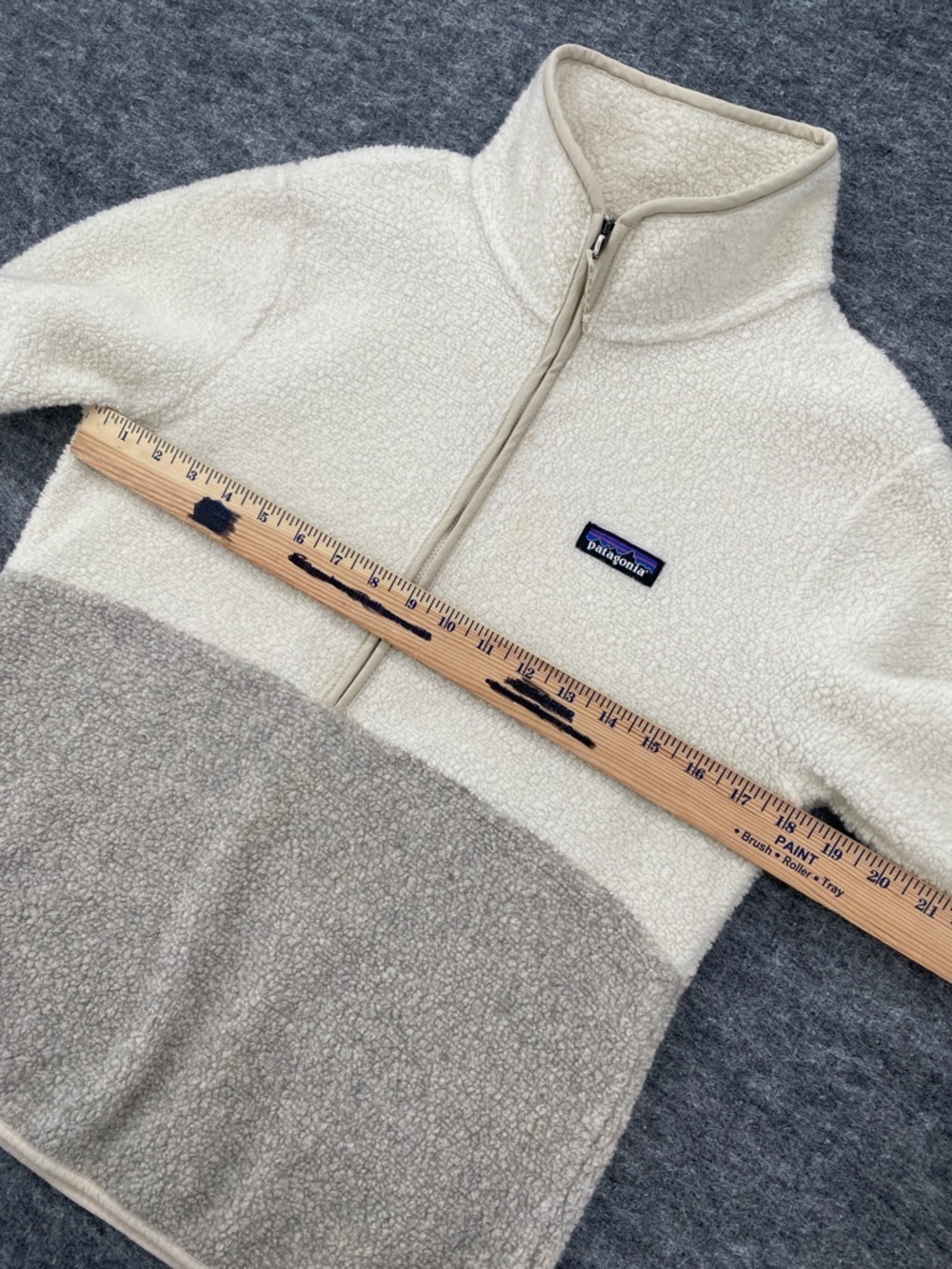 Patagonia Women's Reclaimed Fleece Pullover Zipper Size Small - Picture 8 of 10